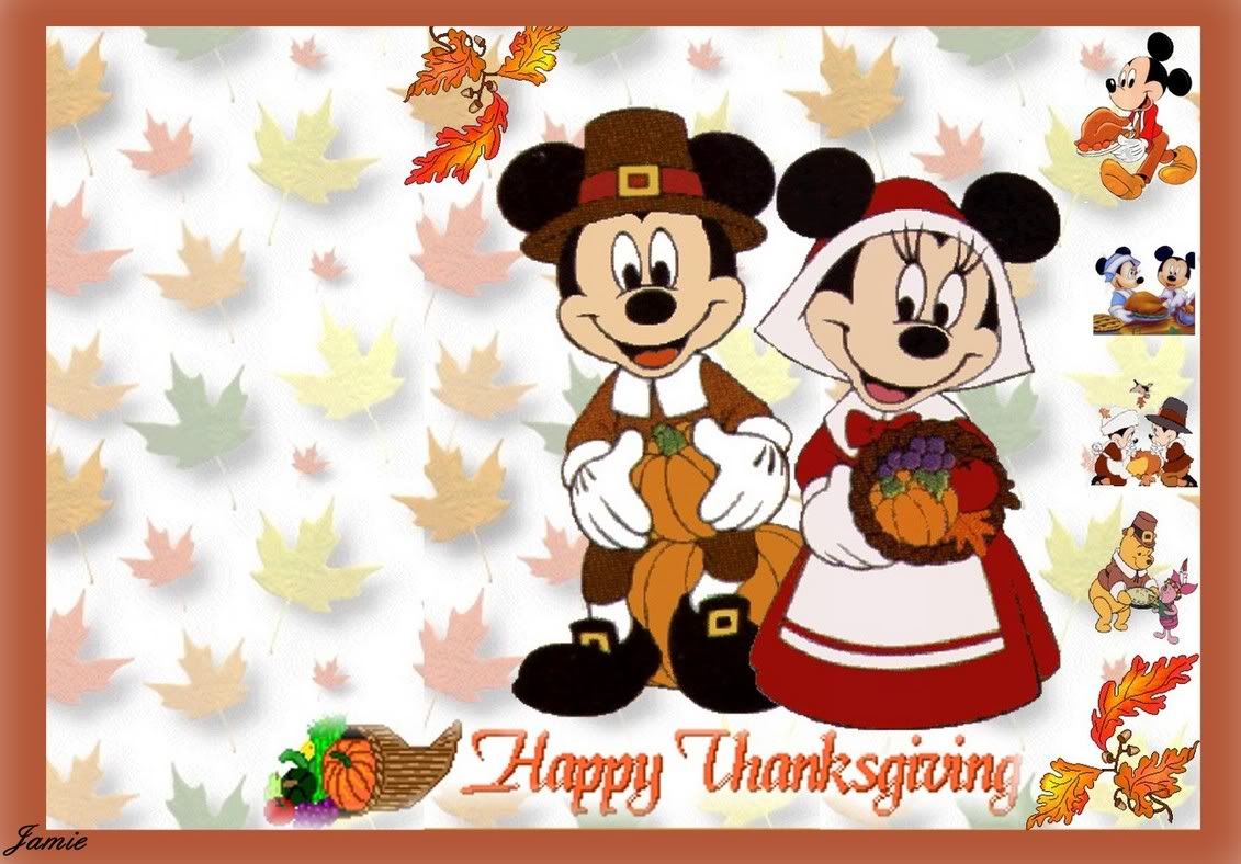Happy thanksgiving disney