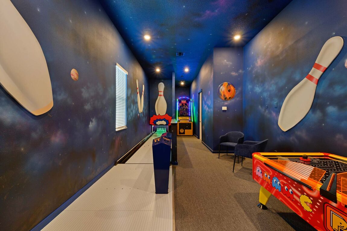 Bowling at The Village vacation rentals in Orlando FL