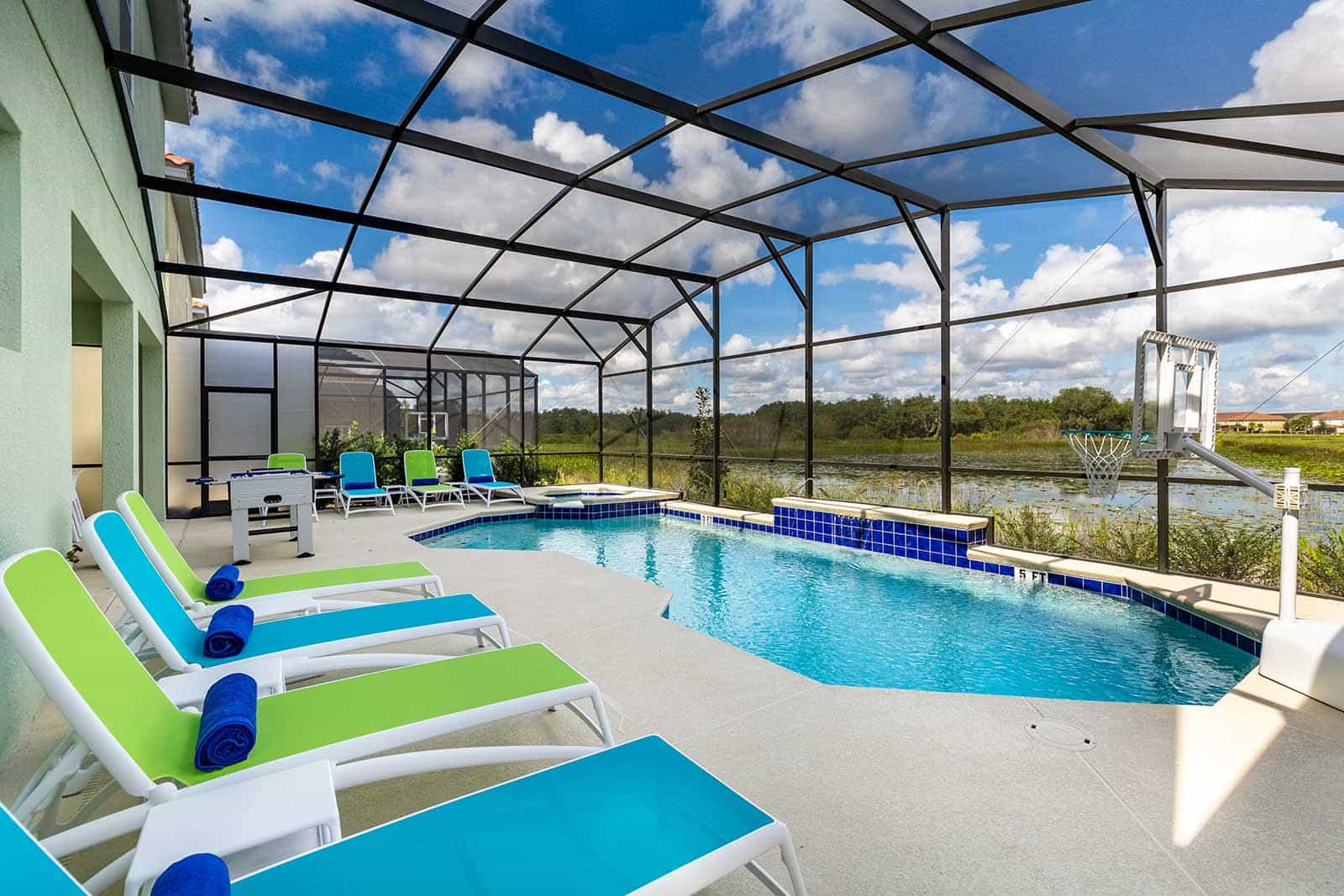 pool and patio