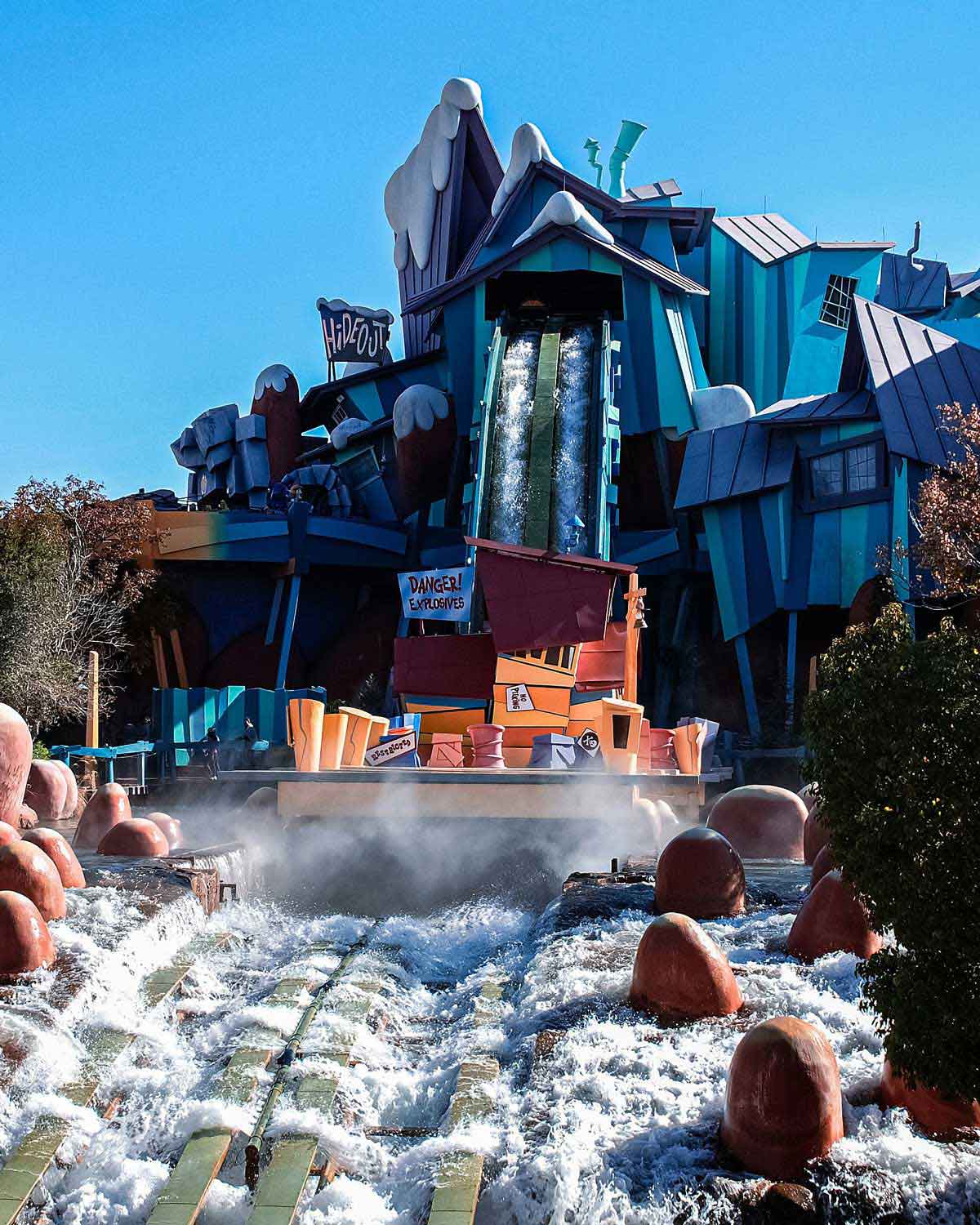 water ride at universal studios