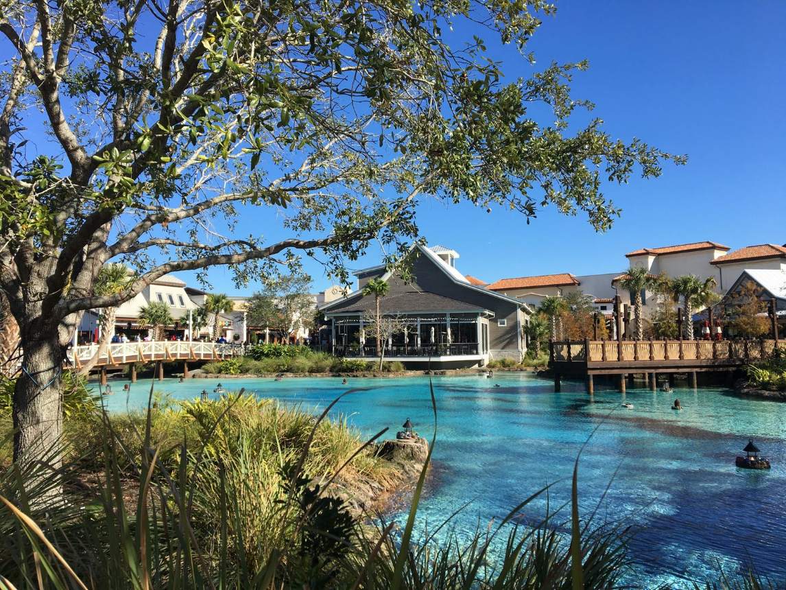 water front at disney springs