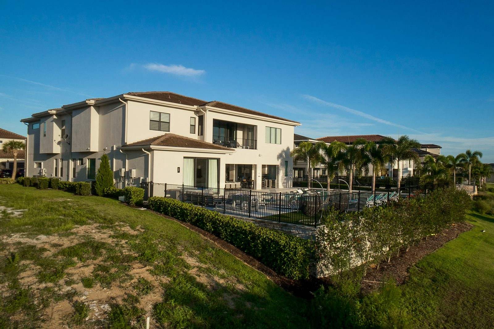 backyard of home