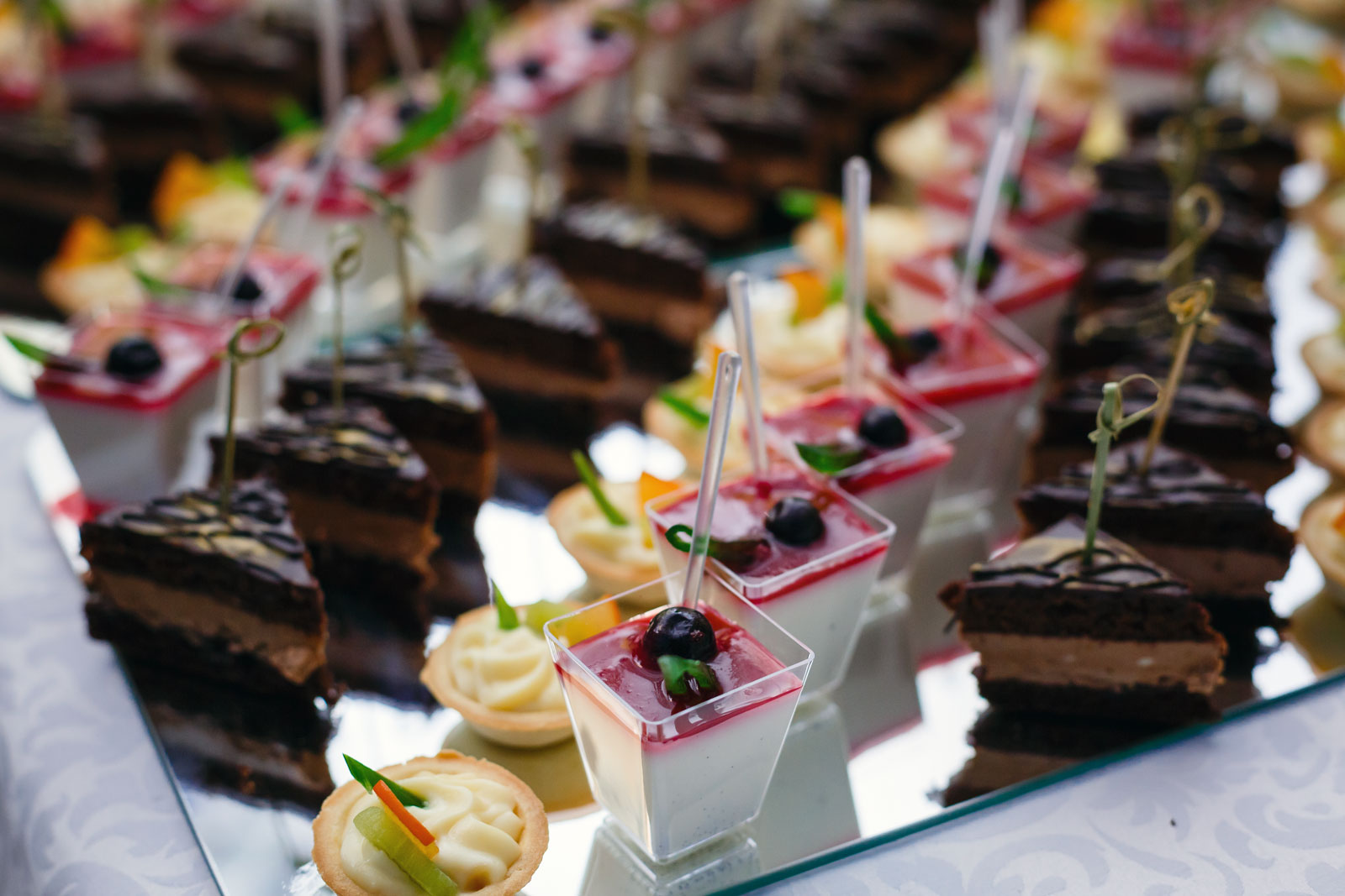 dessert tray