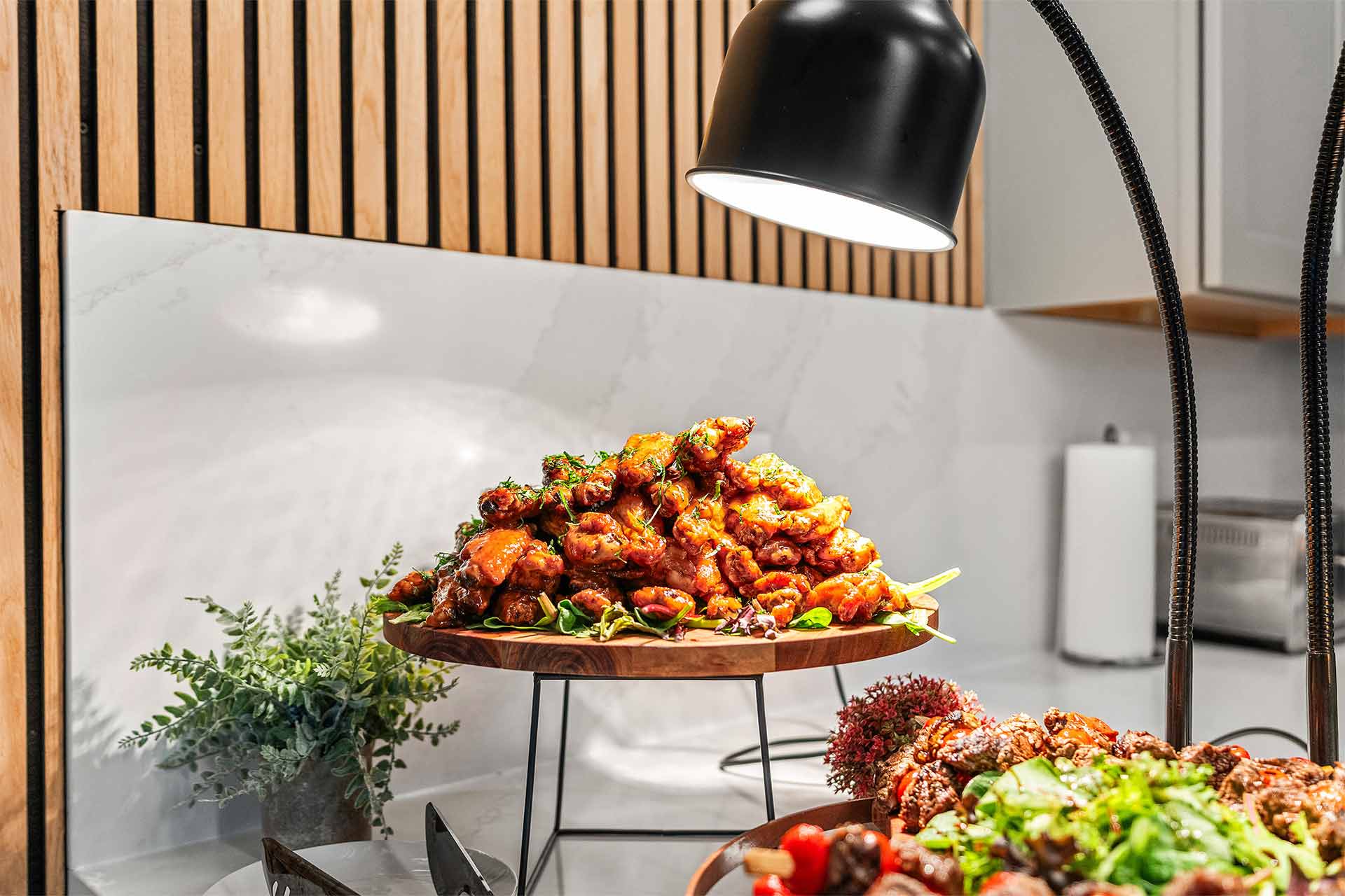 tray of food for passover in florida at villatel orlando resort